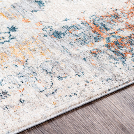 Surya Laila Laa-2306 Burnt Orange, Teal, Sage, Charcoal Rugs.