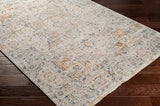 Surya Laila Laa-2312 Teal, Sage, Burnt Orange, Saffron Rugs.