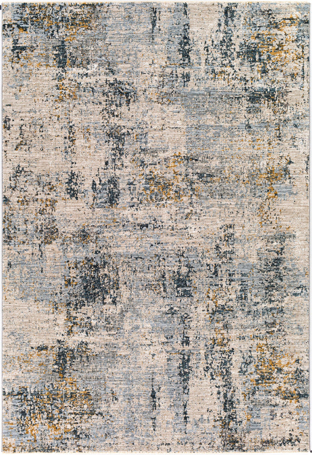 Surya Laila Laa-2314 Teal, Saffron, Sage, Medium Gray Rugs.
