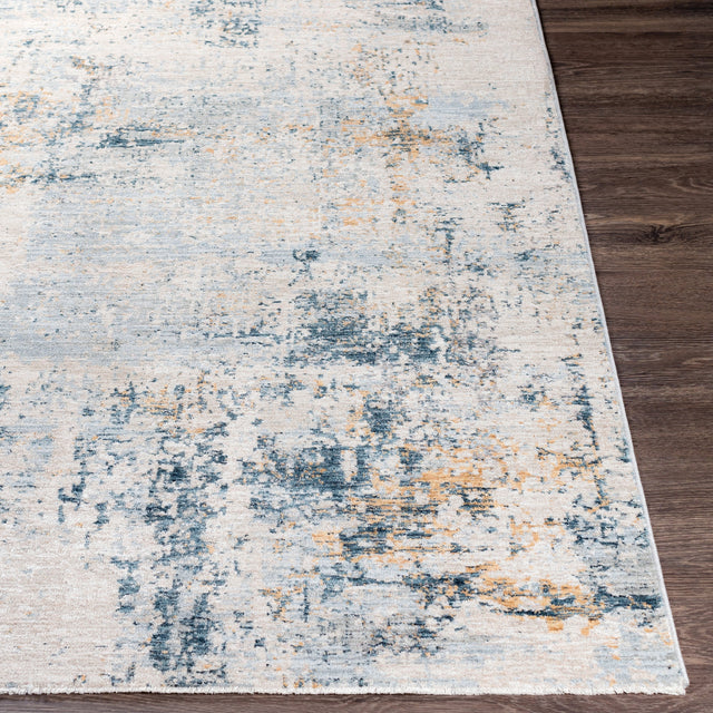 Surya Laila Laa-2314 Teal, Saffron, Sage, Medium Gray Rugs.