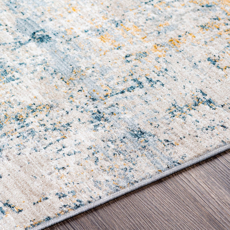Surya Laila Laa-2314 Teal, Saffron, Sage, Medium Gray Rugs.