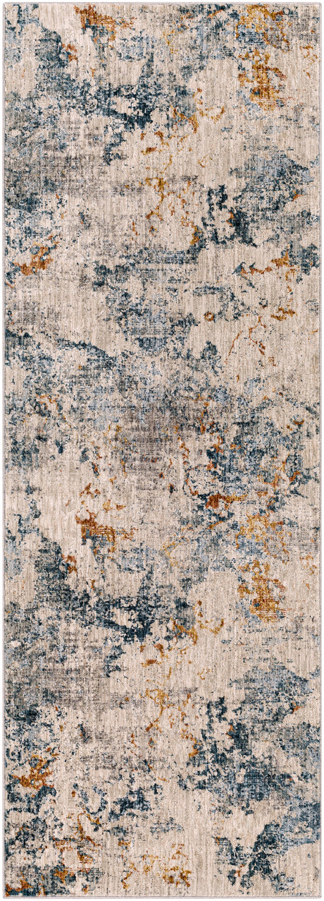 Surya Laila Laa-2315 Teal, Sage, Burnt Orange, Saffron Rugs.