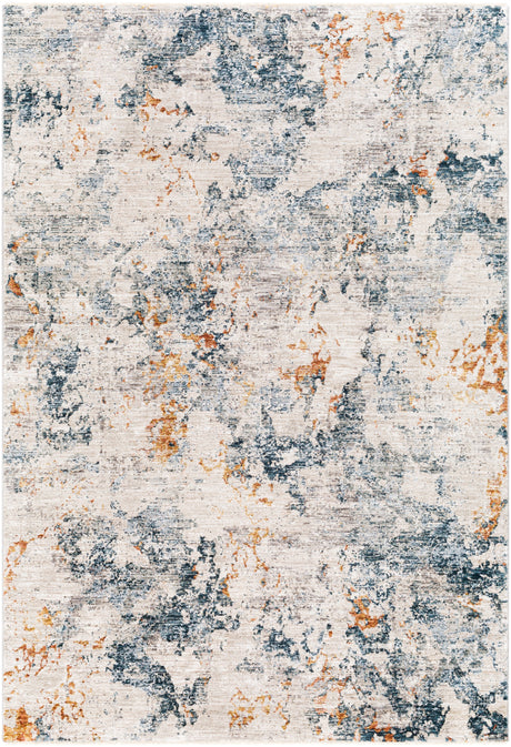 Surya Laila Laa-2315 Teal, Sage, Burnt Orange, Saffron Rugs.