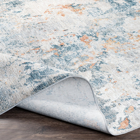 Surya Laila Laa-2315 Teal, Sage, Burnt Orange, Saffron Rugs.