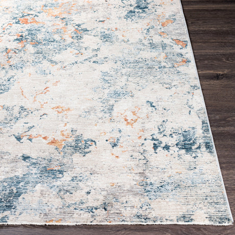 Surya Laila Laa-2315 Teal, Sage, Burnt Orange, Saffron Rugs.