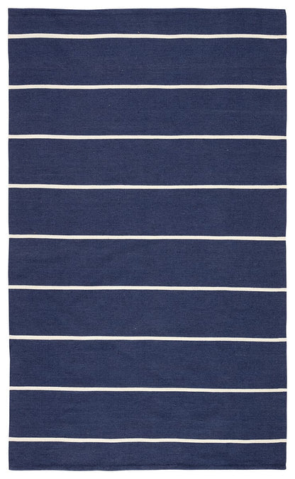 Jaipur Lanai Corbina Lan02 Dark Blue Striped Area Rug