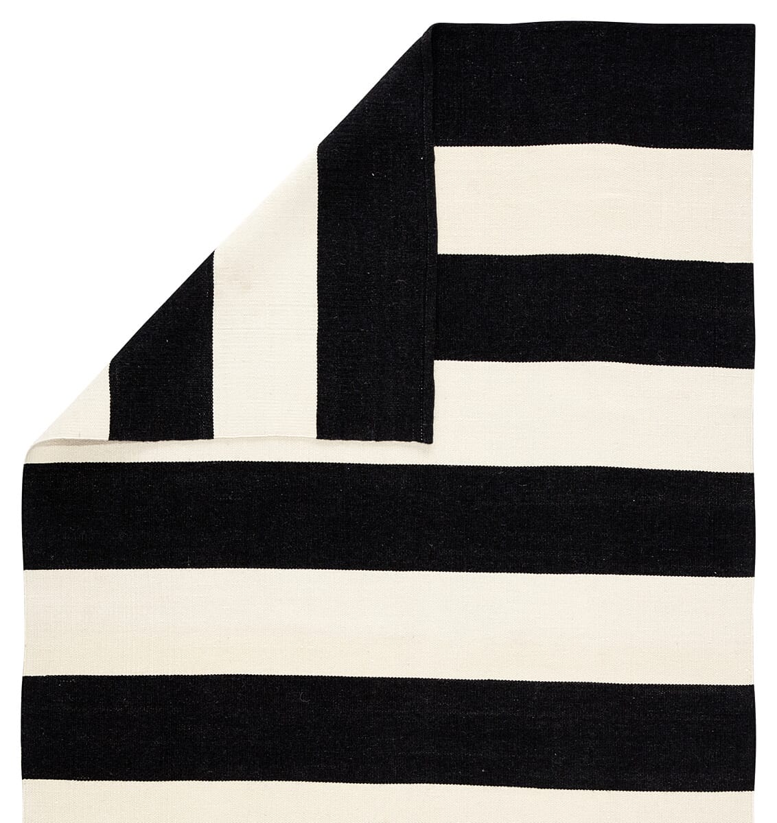 Jaipur Lanai Remora Lan06 Black Striped Area Rug