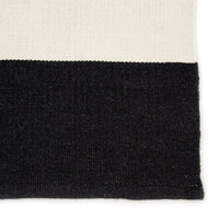 Jaipur Lanai Remora Lan06 Black Striped Area Rug