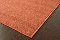 Oriental Weavers Sphinx Lanai 781c8 Red Solid Color Area Rug