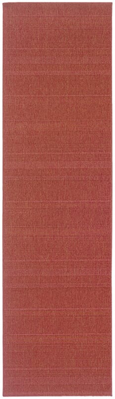 Oriental Weavers Sphinx Lanai 781c8 Red Solid Color Area Rug
