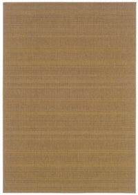 Oriental Weavers Sphinx Lanai 781N7 Tan / Tan Solid Color Area Rug