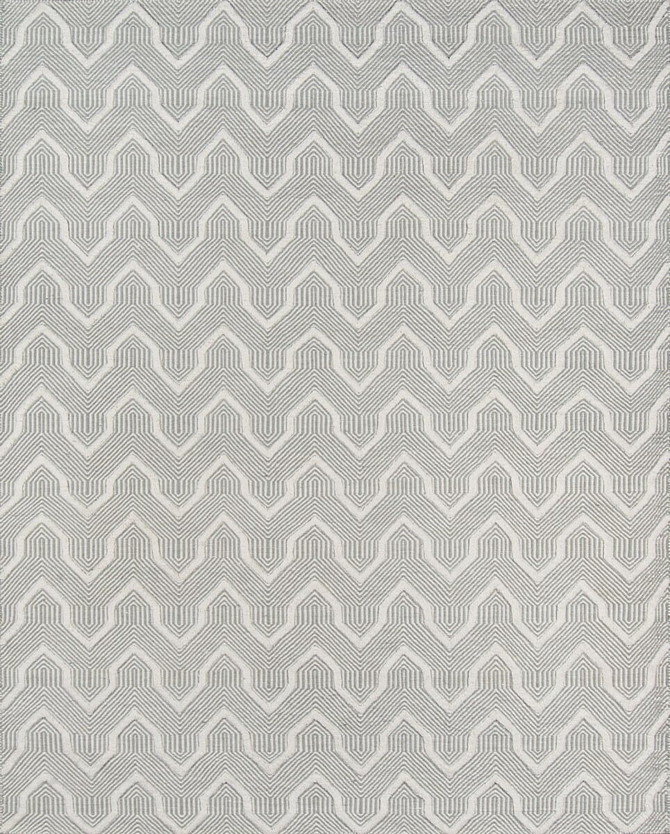 Momeni Erin Gates Langdon Prince Lgd-1 Grey Geometric Area Rug