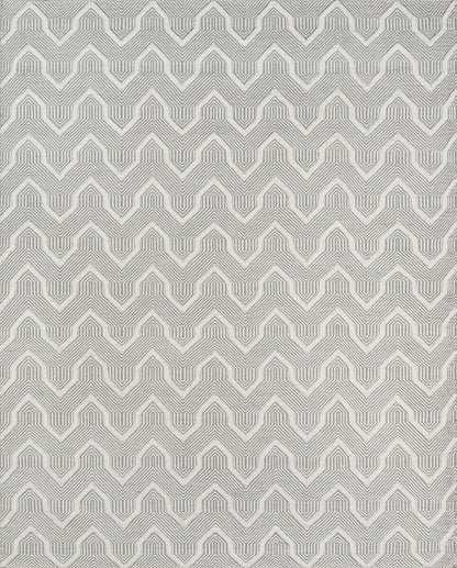 Momeni Erin Gates Langdon Prince Lgd-1 Grey Geometric Area Rug