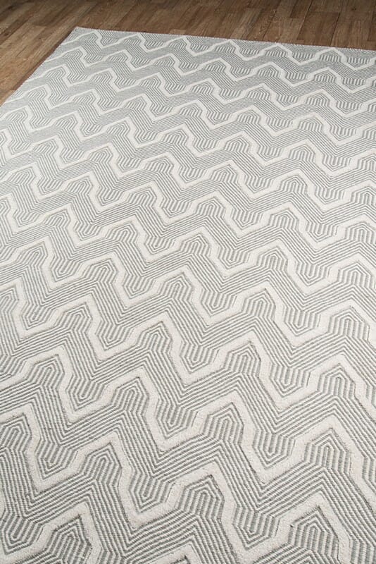 Momeni Erin Gates Langdon Prince Lgd-1 Grey Geometric Area Rug