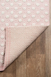 Momeni Erin Gates Langdon Windsor Lgd-2 Pink Solid Color Area Rug