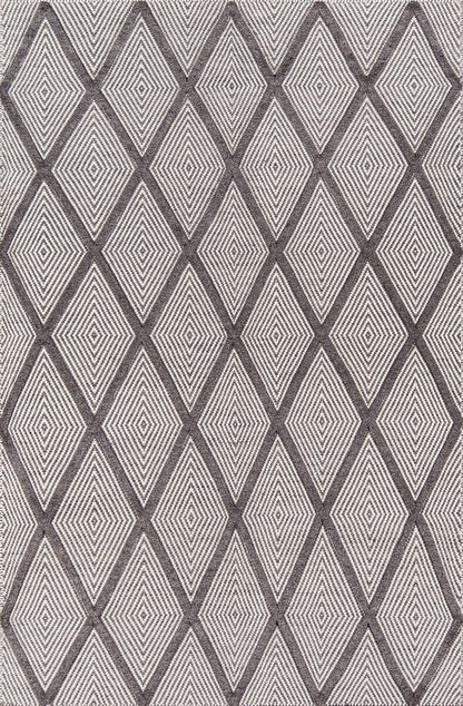 Momeni Erin Gates Langdon Spring Lgd-3 Charcoal Geometric Area Rug