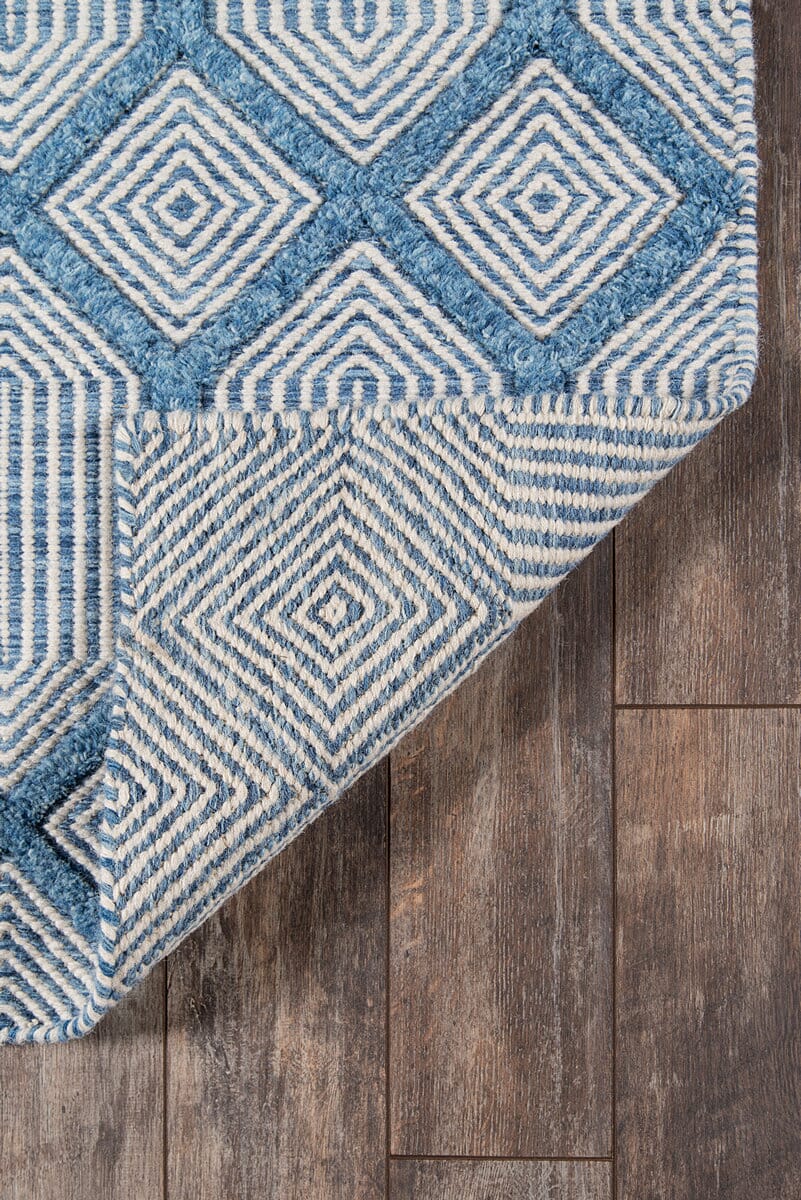 Momeni Erin Gates Langdon Cambridge Lgd-4 Blue Geometric Area Rug