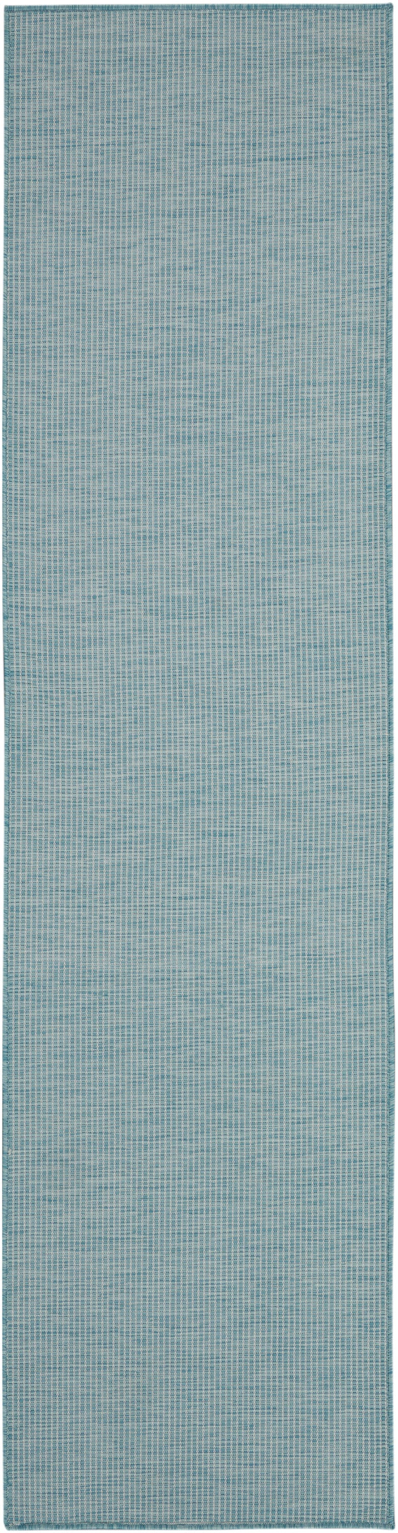 Nourison Positano Pos01 Aqua Area Rug