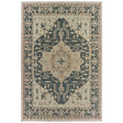 Oriental Weavers Sphinx Latitude 1J Grey / Gold Rugs.