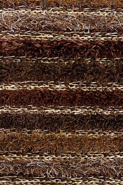 Chandra Lavasa lav21402 Brown Shag Area Rug