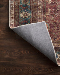 Loloi Layla Lay-01 Brick / Blue Area Rug