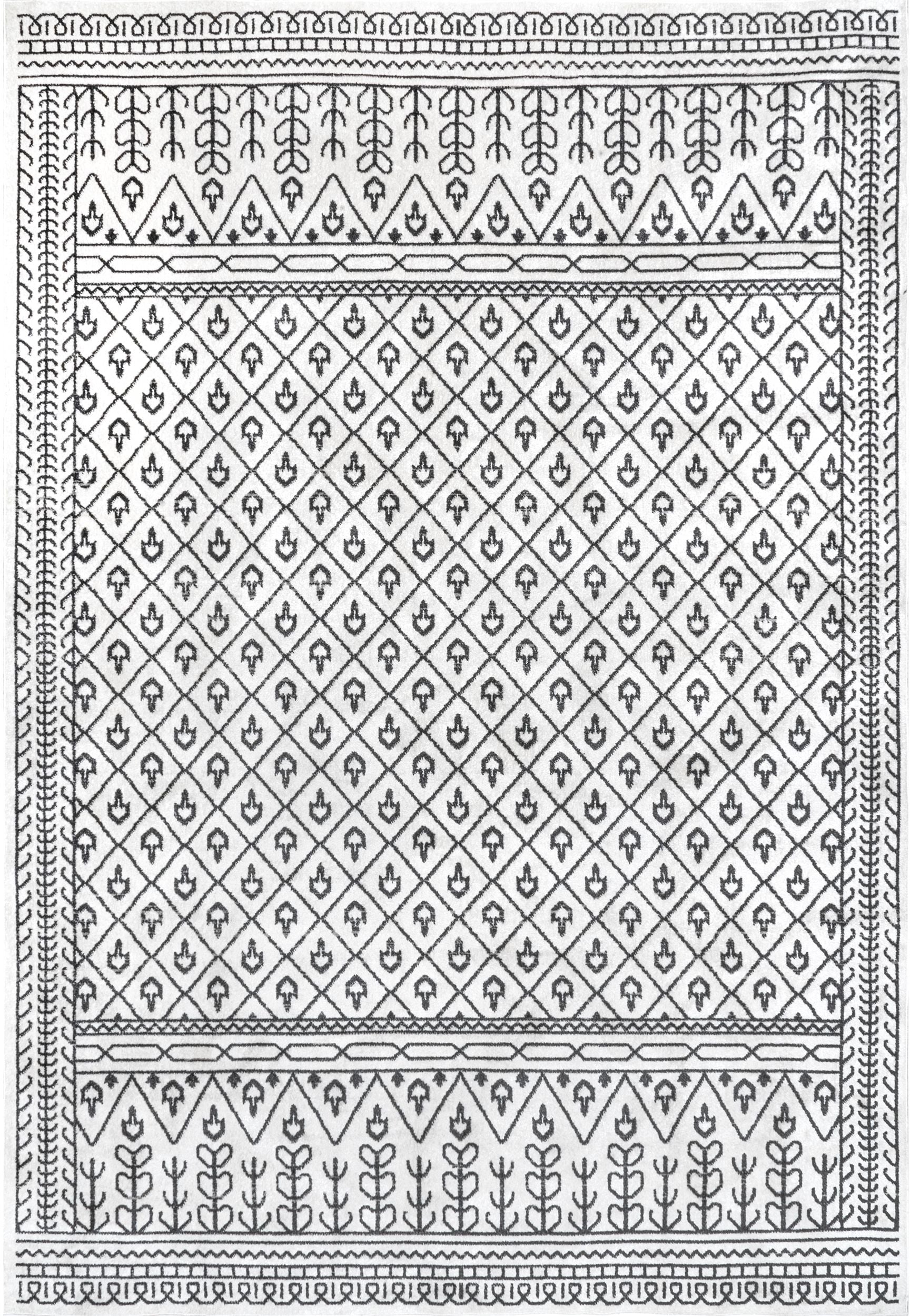 AreaRugs.com Wavaj Nwa1277A Gray Area Rug