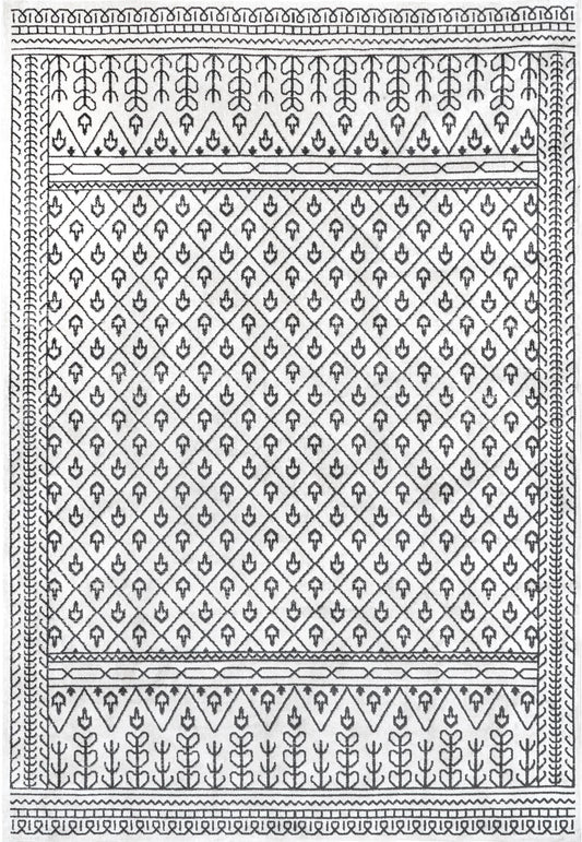 AreaRugs.com Wavaj Nwa1277A Gray Area Rug