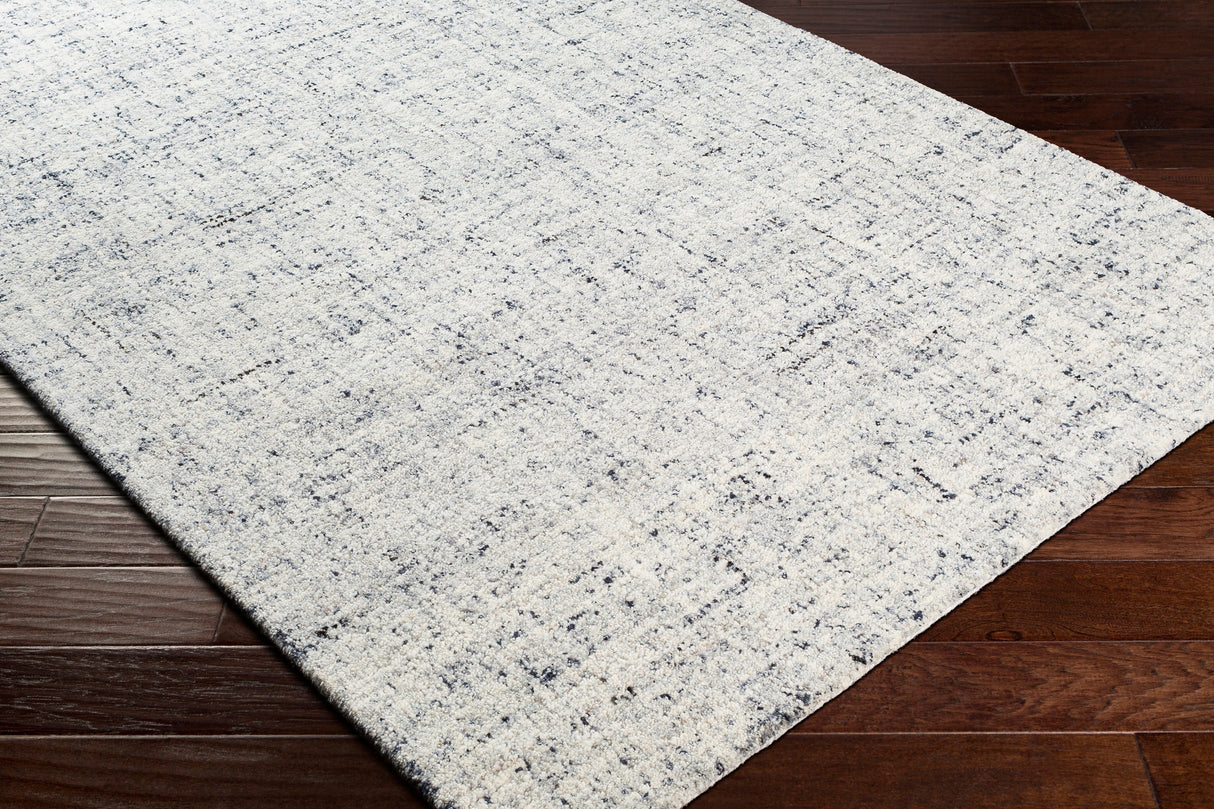 Surya Lucca Lca-2303 Medium Gray, Charcoal, Light Gray, Cream Rugs.