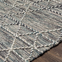 Surya Lucia Lci-2300 Charcoal, Sage, Gray, Cream Area Rug