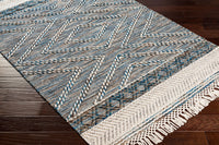 Surya Lucia Lci-2301 Blue, Brown, Light Brown, Cream Area Rug