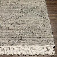 Surya Lucia Lci-2303 Charcoal, Gray, Light Gray, Cream Area Rug