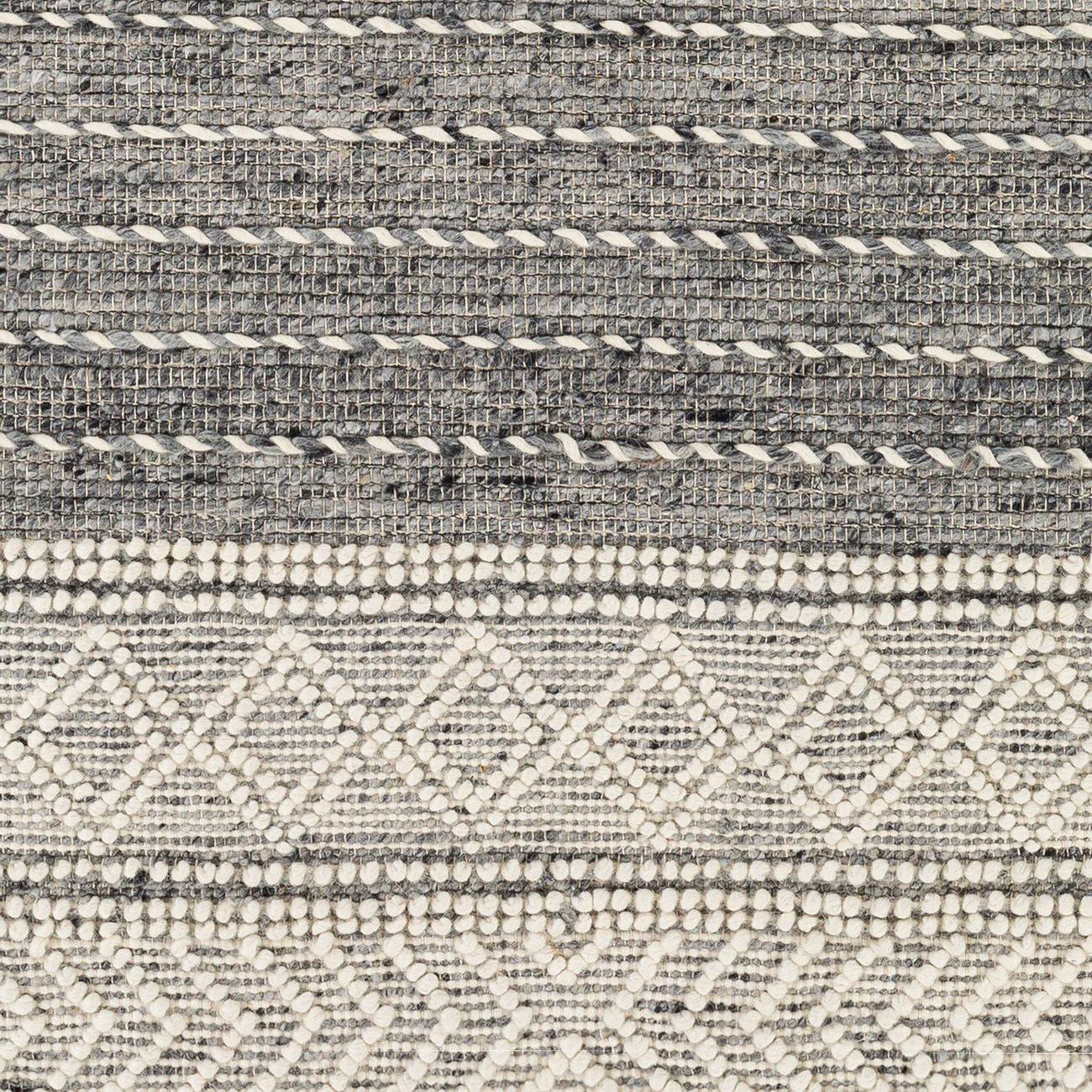 Surya Lucia Lci-2304 Charcoal, Gray, Light Gray, Cream Area Rug