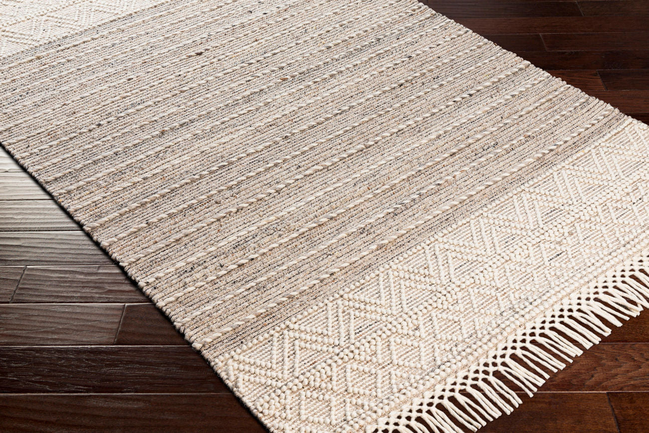 Surya Lucia Lci-2305 Tan & Ivory Rugs.