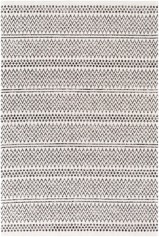 Surya La Casa Lcs-2304 Black, Cream Area Rug