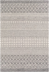 Surya La Casa Lcs-2305 Charcoal, White, Silver Gray Rugs.