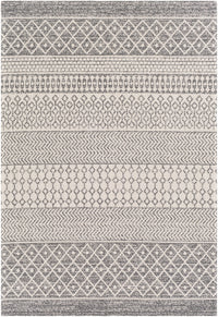 Surya La Casa Lcs-2305 Charcoal, White, Silver Gray Area Rug