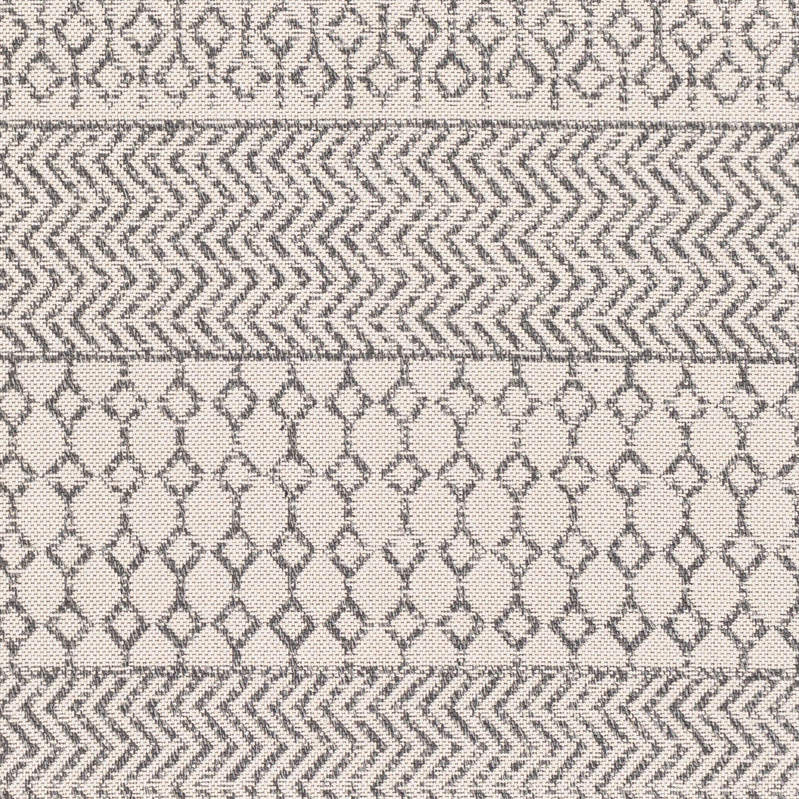 Surya La Casa Lcs-2305 Charcoal, White, Silver Gray Area Rug