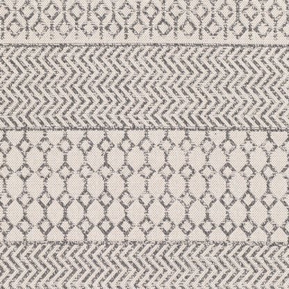 Surya La Casa Lcs-2305 Charcoal, White, Silver Gray Area Rug