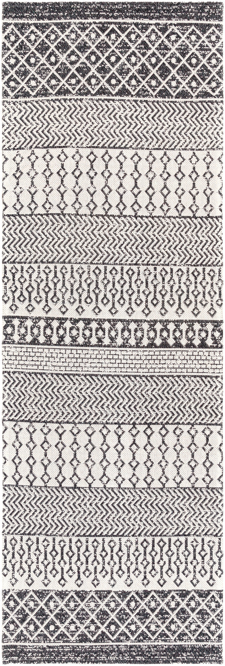 Surya La Casa Lcs-2306 Black, Cream Rugs.