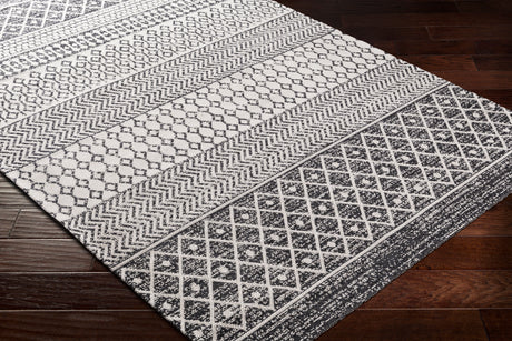 Surya La Casa Lcs-2306 Black, Cream Rugs.