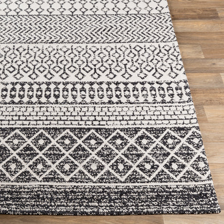 Surya La Casa Lcs-2306 Black, Cream Rugs.