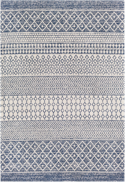 Surya La Casa Lcs-2307 Dark Blue, White, Denim Area Rug