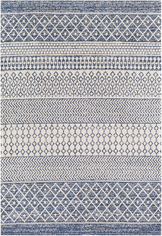 Surya La Casa Lcs-2307 Dark Blue, White, Denim Area Rug