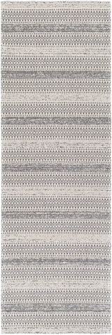 Surya La Casa Lcs-2309 Silver Gray, Charcoal, Ivory Rugs.