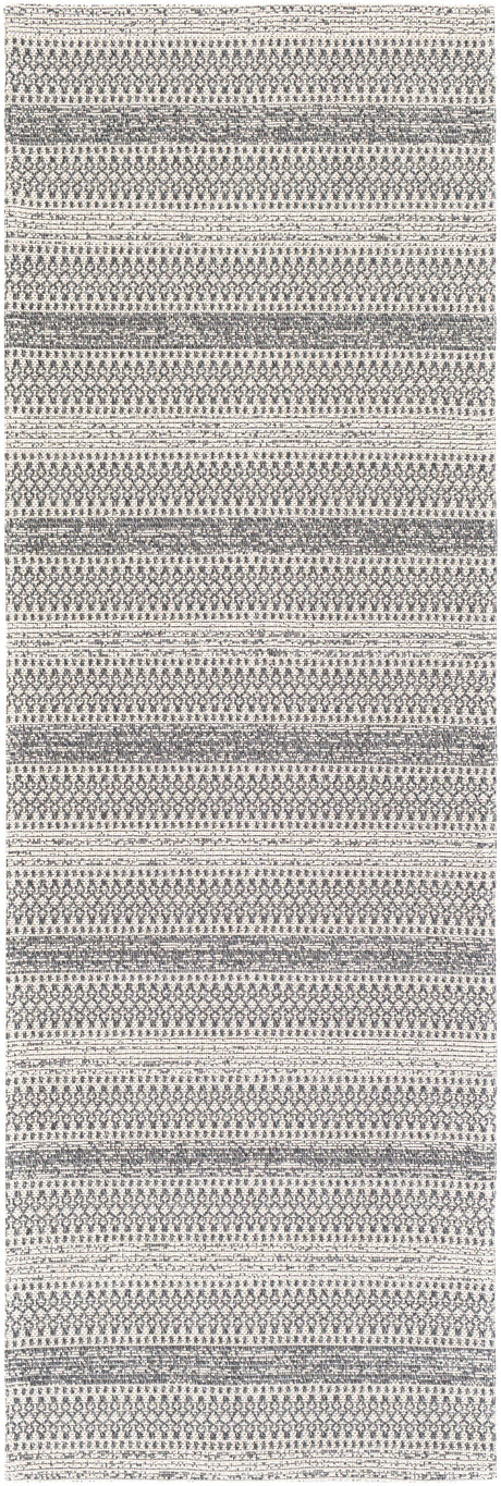 Surya La Casa Lcs-2309 Silver Gray, Charcoal, Ivory Rugs.