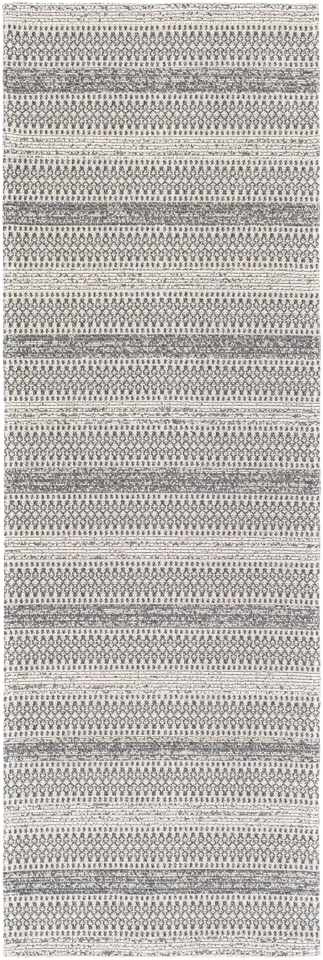 Surya La Casa Lcs-2309 Silver Gray, Charcoal, Ivory Rugs.