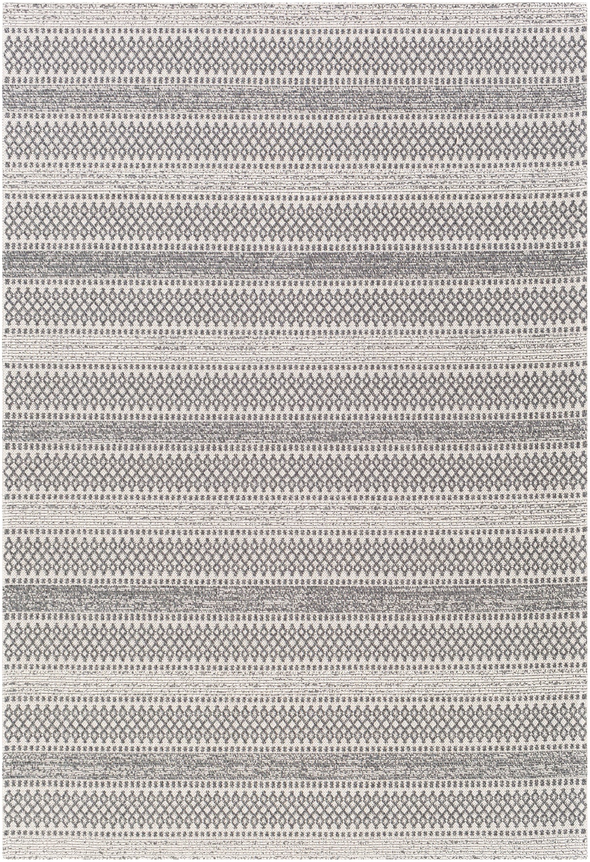 Surya La Casa Lcs-2309 Silver Gray, Charcoal, Ivory Rugs.