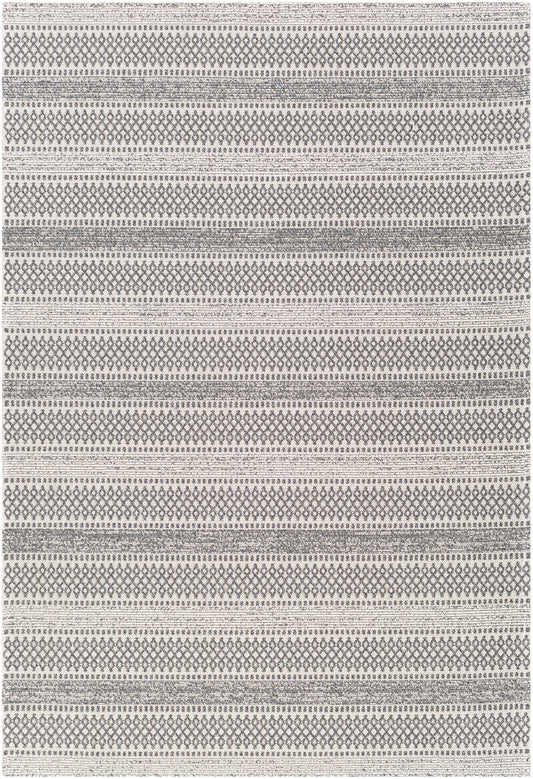 Surya La Casa Lcs-2309 Silver Gray, Charcoal, Ivory Area Rug