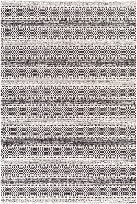 Surya La Casa Lcs-2310 Black, Cream Rugs.