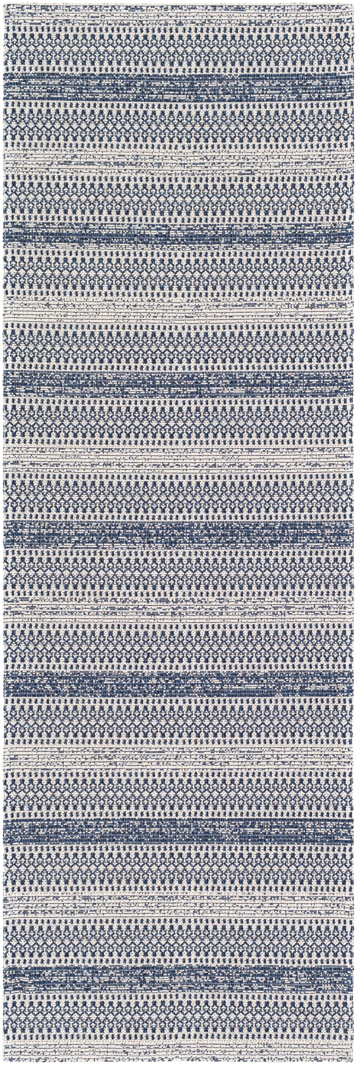 Surya La Casa Lcs-2311 Dark Blue, White, Denim Rugs.